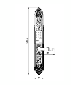 KHÓA ĐẠI SẢNH KASSLER KL929 - 6 KHÓA ĐẠI SẢNH KASSLER KL929