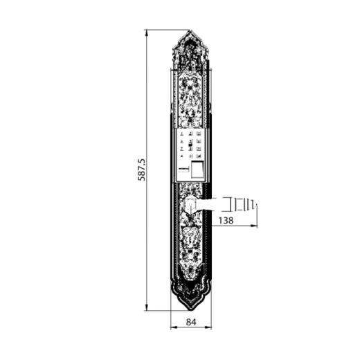 KHÓA ĐẠI SẢNH KASSLER KL929