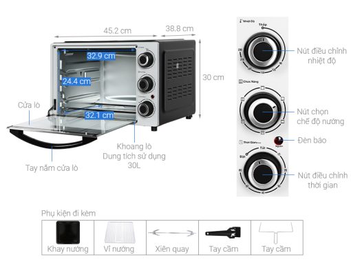 LÒ NƯỚNG GALANZ KWS1530LQ-D2 - 3