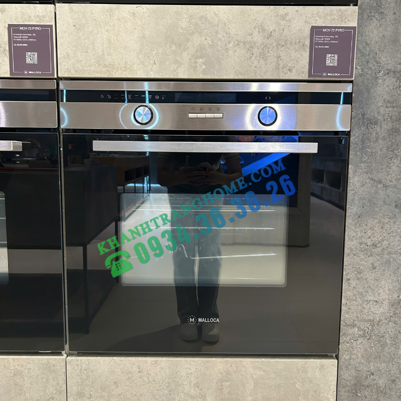 Lò nướng điện âm tủ Malloca MOV-72 PYRO - 39 Lò nướng điện âm tủ Malloca MOV-72 PYRO