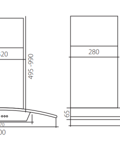 MÁY HÚT MÙI GIOVANI GH-2067 BM - 4 GIOVANI GH-2067 BM