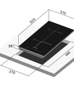 BẾP ÂM ĐIỆN TỪ RINNAI RB-3012H-ZB - 7