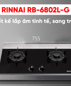 Bếp gas âm Rinnai RB-6802L-G - 10 Bếp gas âm Rinnai RB-6802L-G - 9