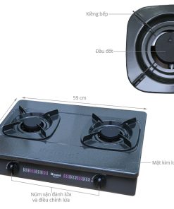 Bếp gas Rinnai RV-2715(G) - 9