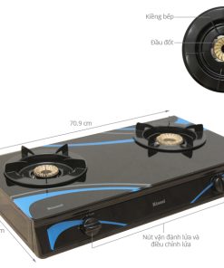 Bếp ga đôi Rinnai RV-3715GL(BC) - 8 Bếp ga đôi Rinnai RV-3715GL(BC) - 7