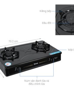 BẾP GAS ĐÔI RINNAI RV-MC27BE - 11