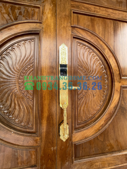 Khóa cửa đại sảnh DEMAX SL886 GOLD tiêu chuẩn Đức - 6