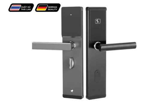 KHÓA THẺ TỪ HUBERT HB KS77 NANO BLACK - 1