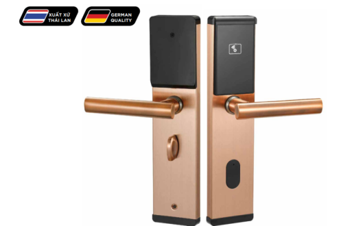 KHÓA THẺ TỪ HUBERT HB KS77 COPPER - 1