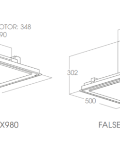 Máy hút mùi âm trần Elica SKYDOME H16 A/100 PRF0147735A - 10 Máy hút mùi âm trần Elica SKYDOME H16 A/100 PRF0147735A - 9