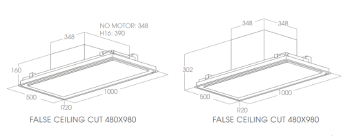 Máy hút mùi âm trần Elica SKYDOME H30 A/100 PRF0146232A - 3