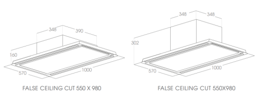 Máy hút mùi Elica HILIGHT GLASS H16 WH/A/100 PRF0167044A - 3
