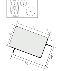 BẾP TỪ 4 VÙNG NẤU ELICA RATIO 804 PLUS BL PRF0183912 - 18 BẾP TỪ 4 VÙNG NẤU ELICA RATIO 804 PLUS BL PRF0183912 - 17