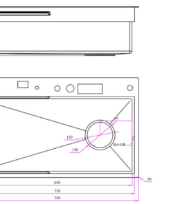 Chậu rửa chén Maadela MDS-7647DRF - 19