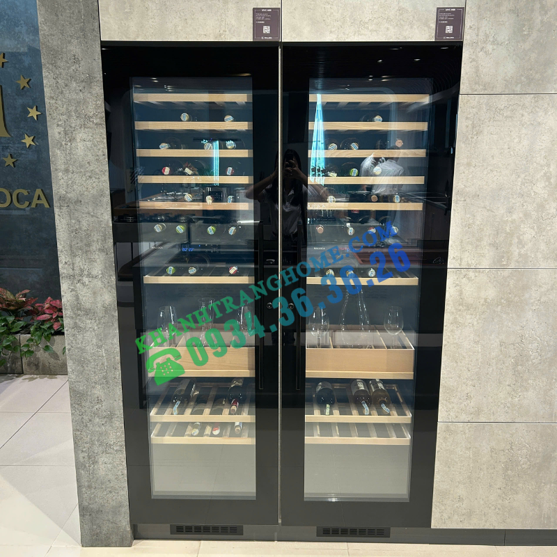 Tủ bảo quản rượu âm tủ Malloca MWC-95BI - 17 Tủ bảo quản rượu âm tủ Malloca MWC-95BI