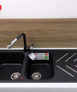 CHẬU RỬA CHÉN CARYSIL BEC2-03/NERA (ĐEN) - 7 CARYSIL BEC2-03/NERA