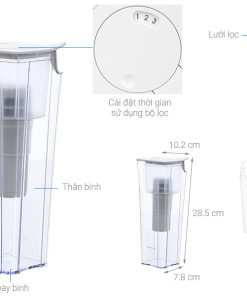 BÌNH LỌC NƯỚC CẦM TAY CLEANSUI EJ101 - 18 BÌNH LỌC NƯỚC CẦM TAY CLEANSUI EJ101 - 17