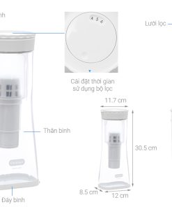 BÌNH LỌC NƯỚC CẦM TAY CLEANSUI EJ102 - 18 BÌNH LỌC NƯỚC CẦM TAY CLEANSUI EJ102 - 17