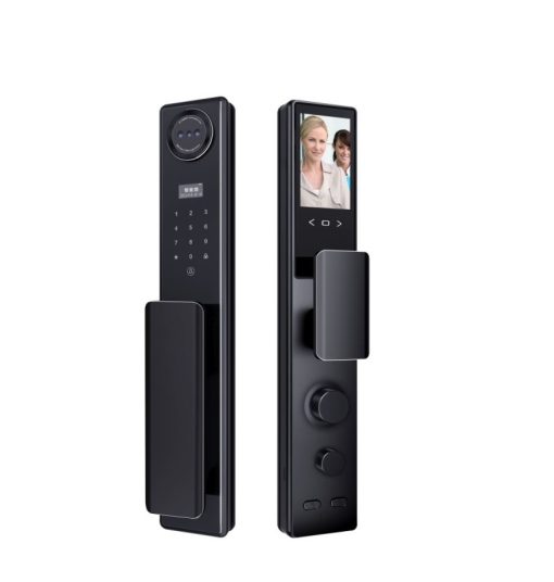 KHÓA CỬA VÂN TAY HUBERT HB CG88 ROUGE BLACK - 1