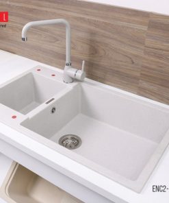 CHẬU RỬA CHÉN CARYSIL ENC2-10/ARENA (XÁM TRO) - 7 CARYSIL ENC2-10/ARENA