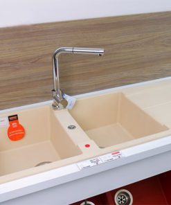 CHẬU RỬA CHÉN CARYSIL ENC1-18/CHAMPAGNE (VÀNG KEM) - 7 CARYSIL ENC1-18/CHAMPAGNE