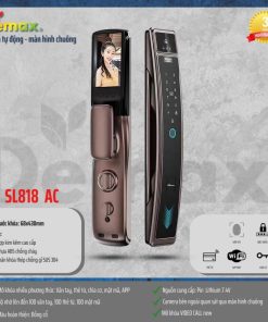Khóa thông minh DEMAX SL818 AC tiêu chuẩn Đức - 12