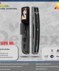 Khóa thông minh DEMAX SL818 MG tiêu chuẩn Đức - 26
