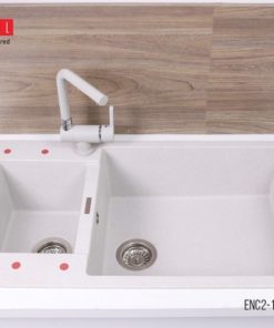 CHẬU RỬA CHÉN CARYSIL ENC2-10/ARENA (XÁM TRO) - 8 CARYSIL ENC2-10/ARENA