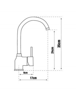 VÒI RỬA CARYSIL G-2521-18/CHAMPAGNE (VÀNG KEM) - 6 CARYSIL G-2521-18/CHAMPAGN
