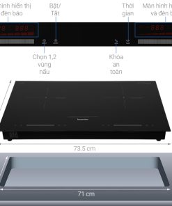 BẾP ĐIỆN TỪ HỒNG NGOẠI JUNGER SIS-68 - 26 BẾP ĐIỆN TỪ HỒNG NGOẠI JUNGER SIS-68