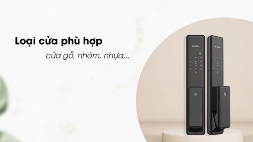 Khóa cửa vân tay BOSCH FU 750BK - 11