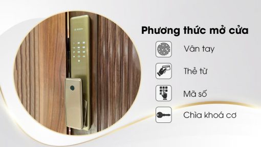 Khóa cửa vân tay BOSCH FU 750K - 5