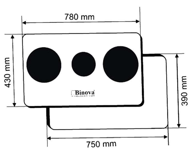 BẾP TỪ BINOVA BI-334-ID