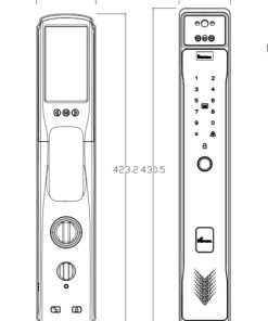 KHÓA THÔNG MINH DEMAX SL818 AC