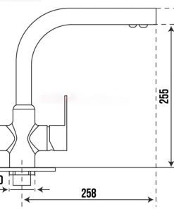 VÒI RỬA CARYSIL G-2466-10/ARENA (XÁM TRO) - 6 CARYSIL G-2466-10/ARENA