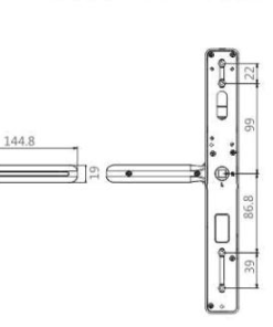 KHÓA VÂN TAY KASSLER KL-599RB - 6 KASSLER KL-599RB