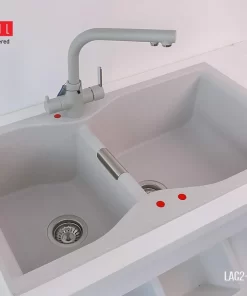 CHẬU RỬA CHÉN CARYSIL LAC1-10/ANERA (XÁM TRO) - 8 CARYSIL LAC1-10/ANERA