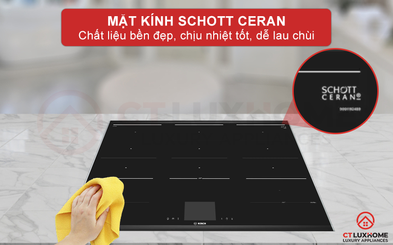 Bếp từ BOSCH SERIE 8 PXX975KW1E có tốn điện không? Giải đáp thắc mắc cùng Khánh Trang Home - 3 Bếp từ Bosch Serie 8 PXX975KW1E