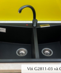 VÒI RỬA CARYSIL G-2811-03/NERA (ĐEN) - 8 CARYSIL G-2811-03/NERA