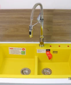 CHẬU RỬA CHÉN CARYSIL TIP2-06/YELLOW (VÀNG) - 8 CARYSIL TIP2-06/YELLOW