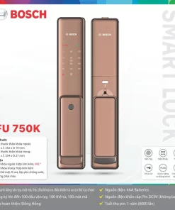 Khóa cửa vân tay BOSCH FU 750K - 17