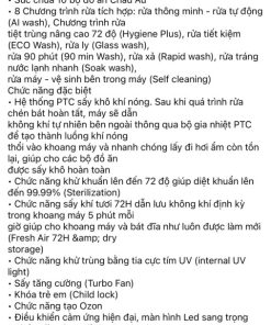 Máy Rửa Chén 10 Bộ KAFF KF - BIV810S - 179