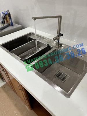 Vòi rửa chén Malloca K061-SS - 54