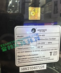 MÁY TIỆT TRÙNG ĐA NĂNG HAWONKOO USH-400 NHẬP KHẨU THÁI LAN - 75