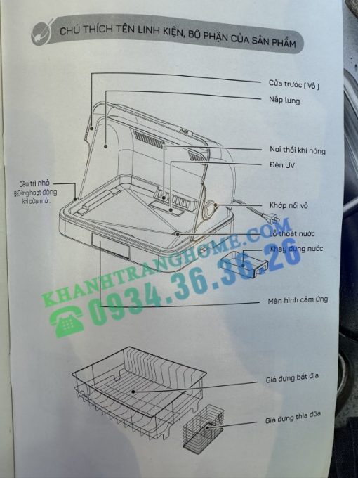 MÁY TIỆT TRÙNG ĐA NĂNG HAWONKOO USH-400 NHẬP KHẨU THÁI LAN - 39
