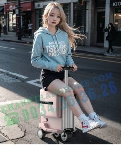 VALI ĐIỆN AIRWHEEL SE3 MINI T MÀU HỒNG - 170 VALI ĐIỆN AIRWHEEL SE3 MINI T MÀU HỒNG - 169