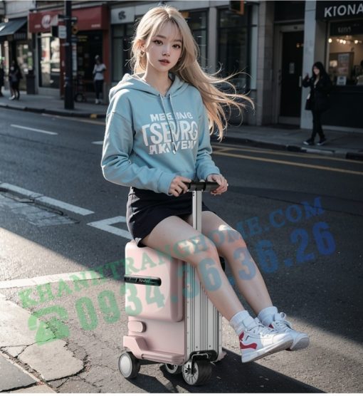 VALI ĐIỆN AIRWHEEL SE3 MINI T MÀU BẠC - 51