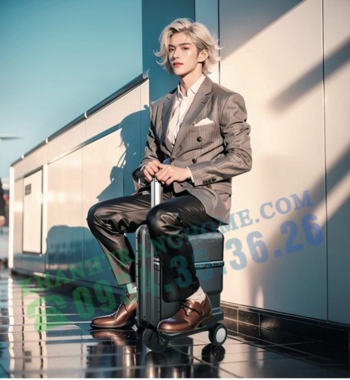 VALI ĐIỆN AIRWHEEL SE3 MINI T MÀU BẠC - 53