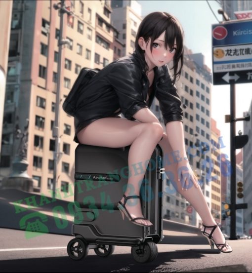 VALI ĐIỆN AIRWHEEL SE3 MINI T MÀU BẠC - 55