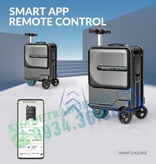 VALI ĐIỆN AIRWHEEL SE3 MINI T MÀU BẠC - 67